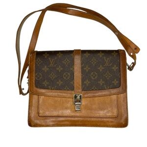 1970's Louis Vuitton Rare Vintage Monogram Sac Vendome shoulder